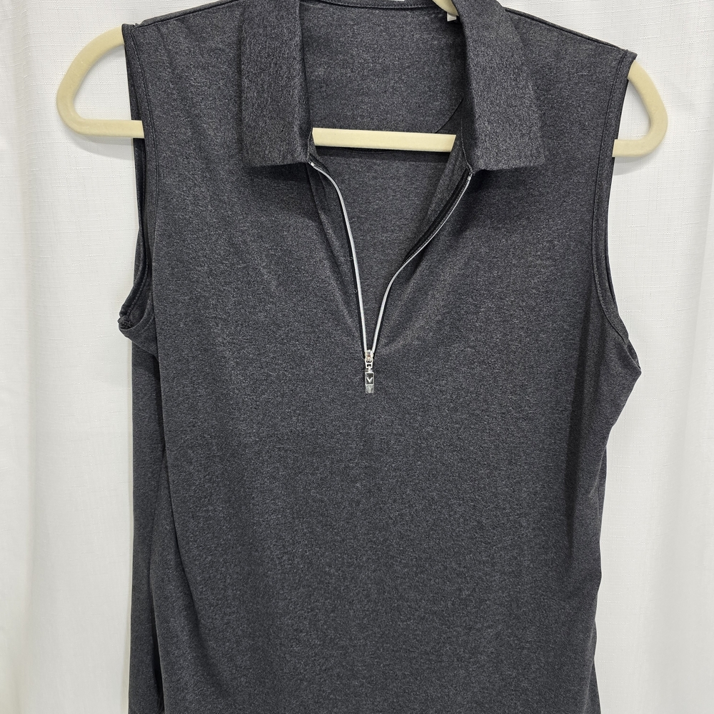 Callaway Charcoal Sleeveless Muscle Tee